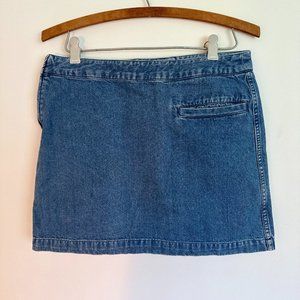 APC denim mini skirt